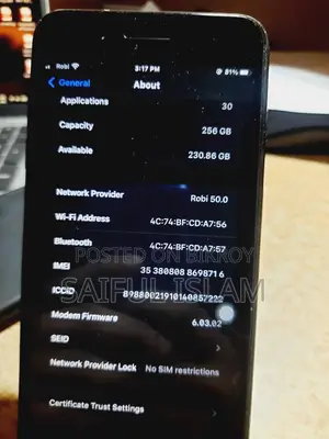 Apple iPhone 7 Plus 256 GB Black