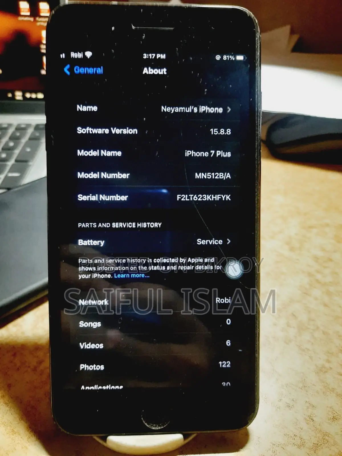 Apple iPhone 7 Plus 256 GB Black