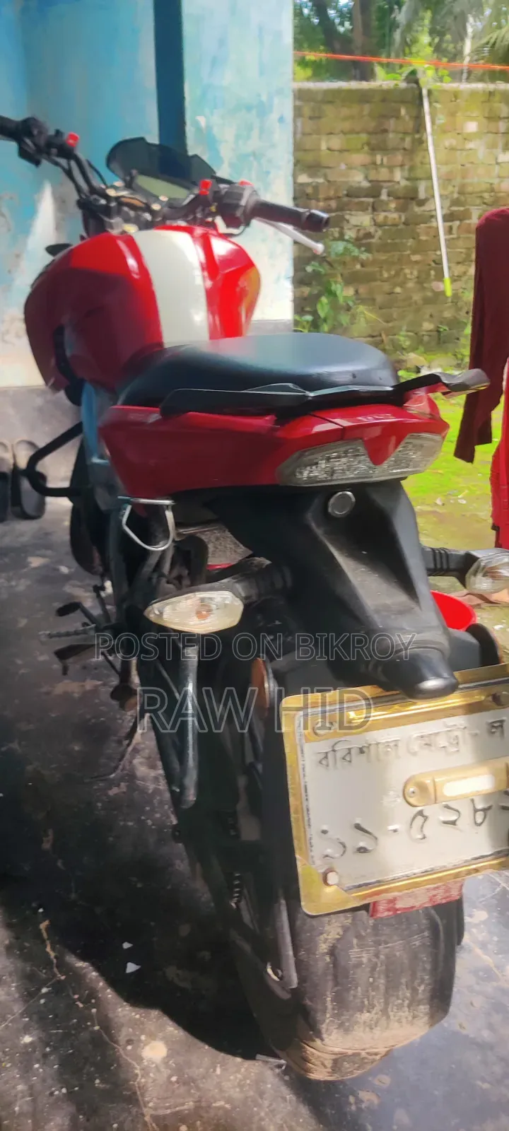 New TVS Apache 160 4V 2018 Red