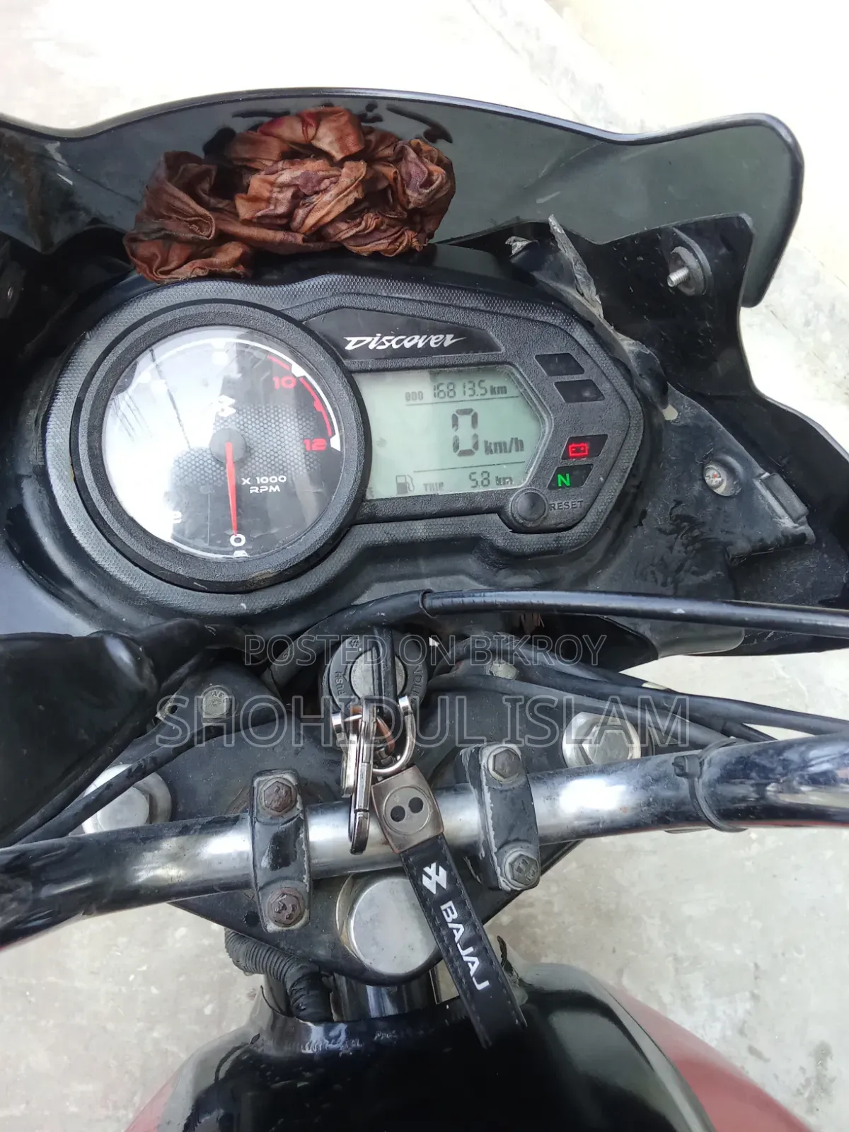 Bajaj Discover 110 2019 Black