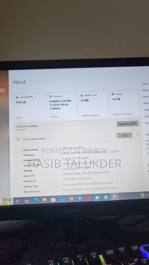 ডেল এলিয়েনওয়্যার এরিয়া-৫১ ১২জিবি ইন্টেল কোর আই৫ ইএমএমসি ২৫৬জিবি