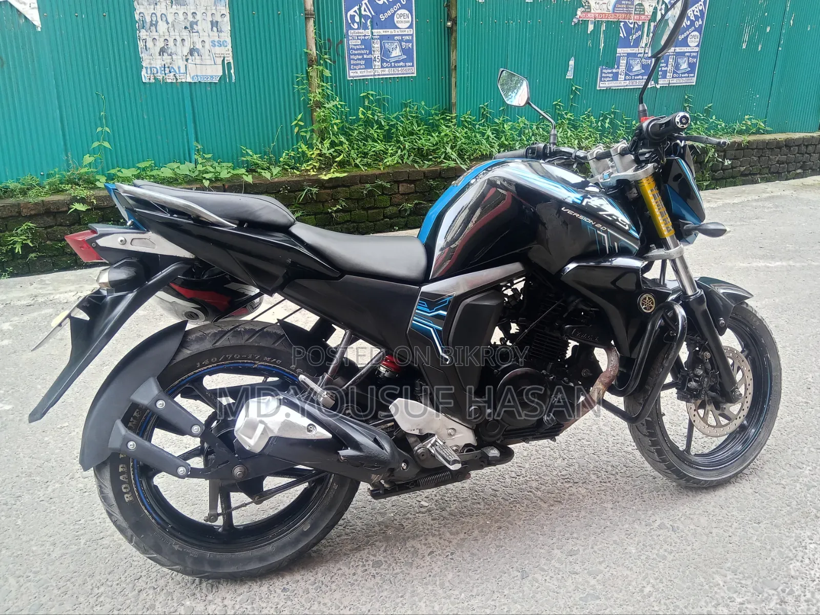 Yamaha Fazer FI V2 2016 Black