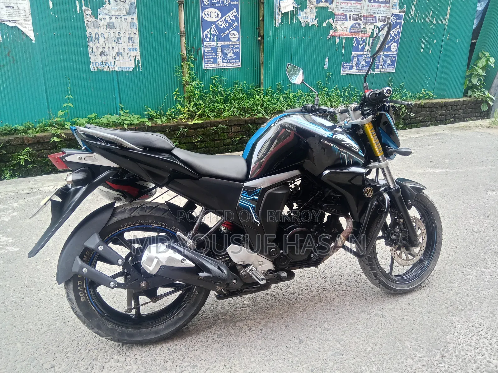 Yamaha Fazer FI V2 2016 Black