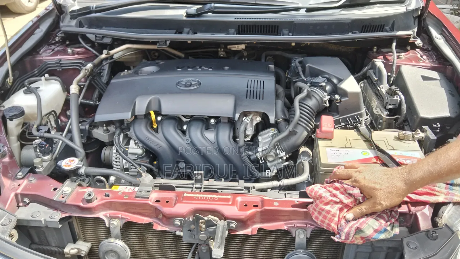 Toyota Premio 2018 Maroon