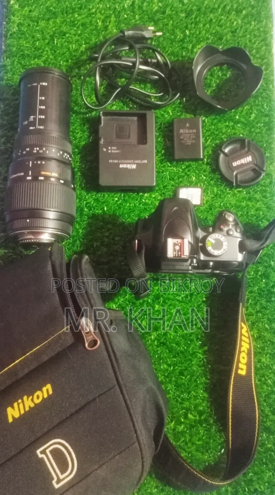 DSLR Camera Nikon & Full Setup.