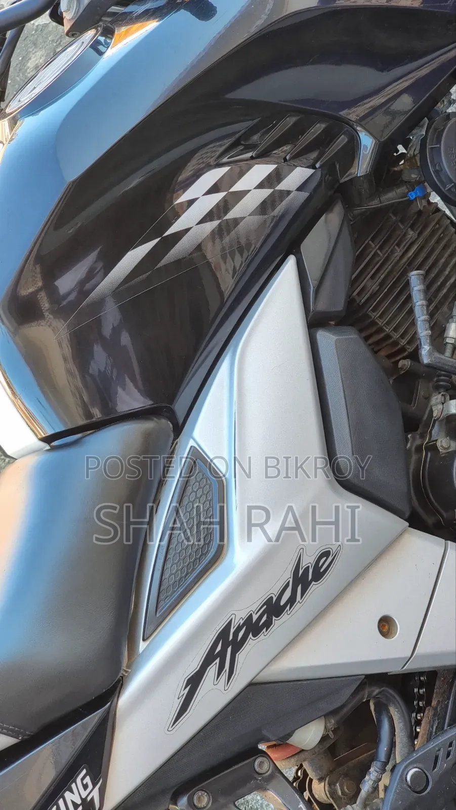 TVS Apache RTR 160 4V 2021 Black