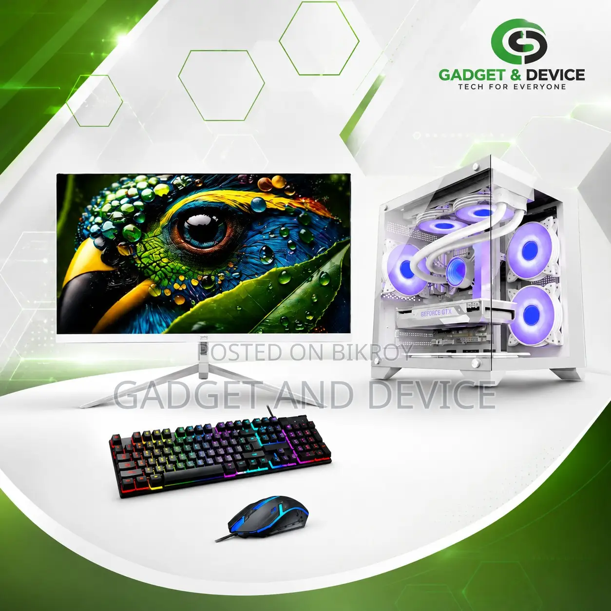 New Desktop Computer 8GB Intel Core i5 SSD 256GB