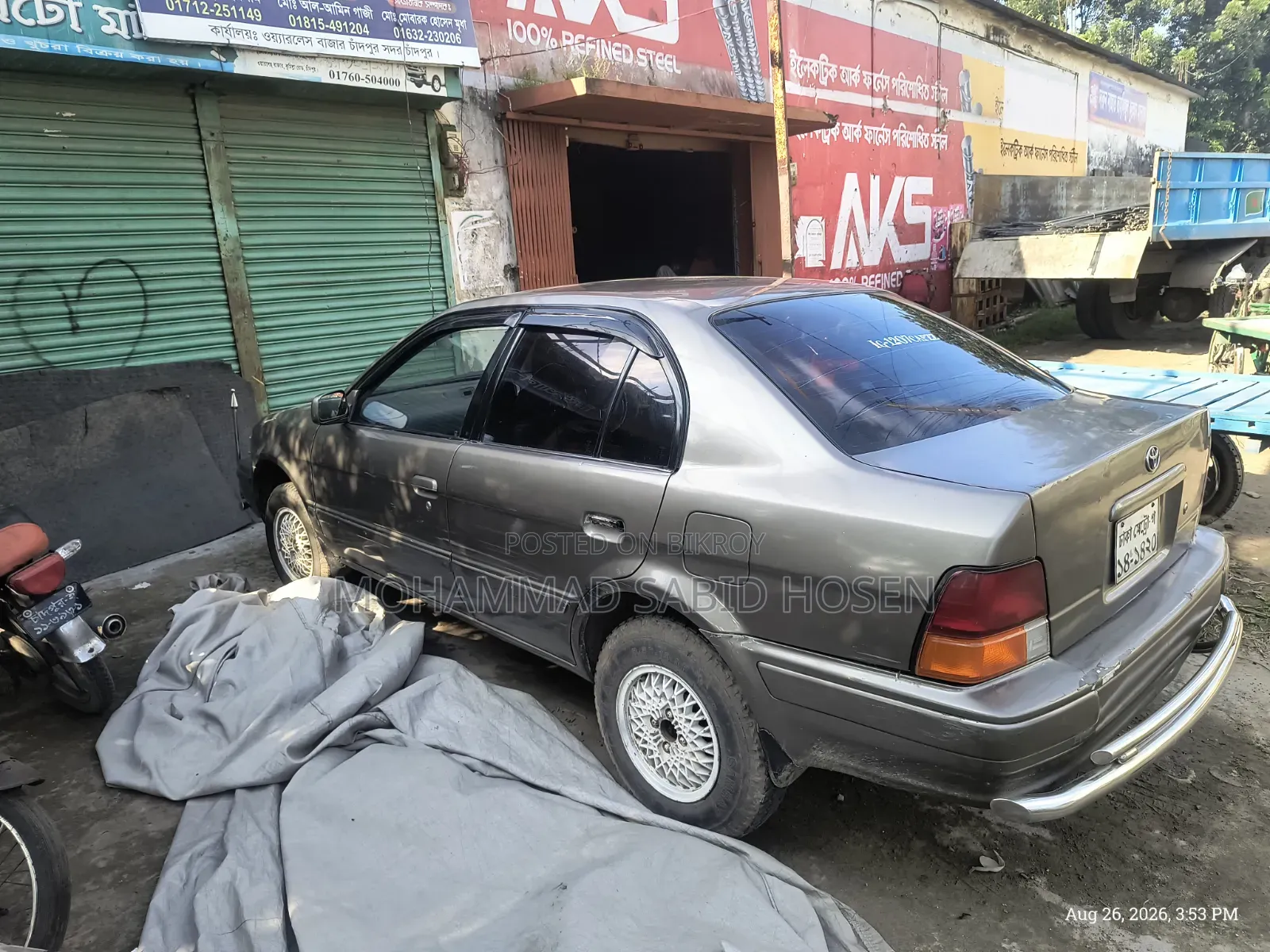 Toyota Corsa 1994 Gray