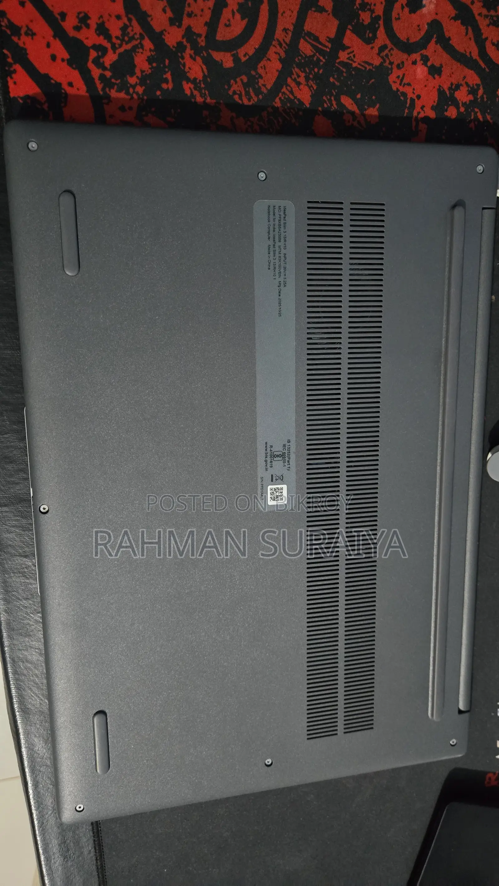 Laptop Lenovo Ideapad 3 16GB Intel Core i5 SSD 512GB