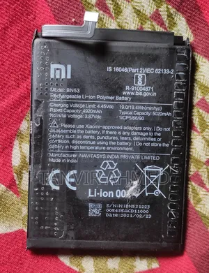 Original Xiaomi Redmi Note 10 Pro 4920 Mah Battery.
