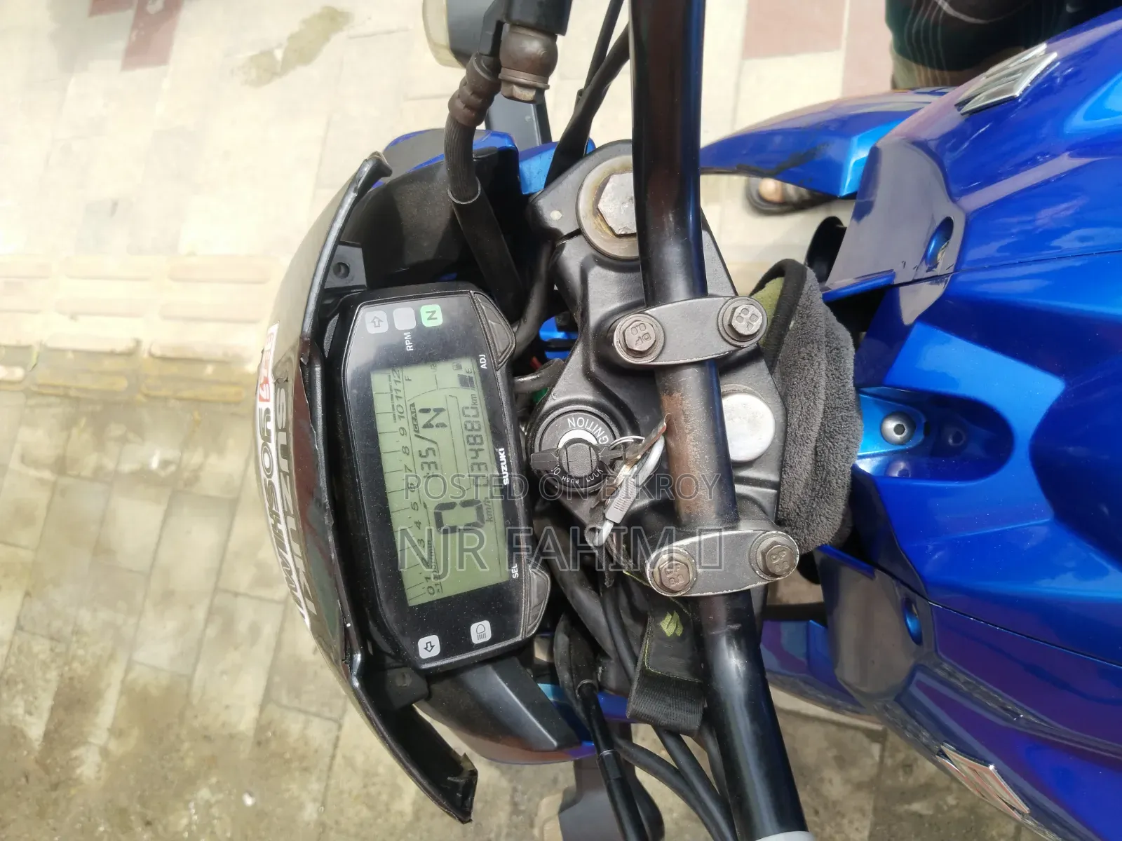 Suzuki Gixxer 2017 Blue