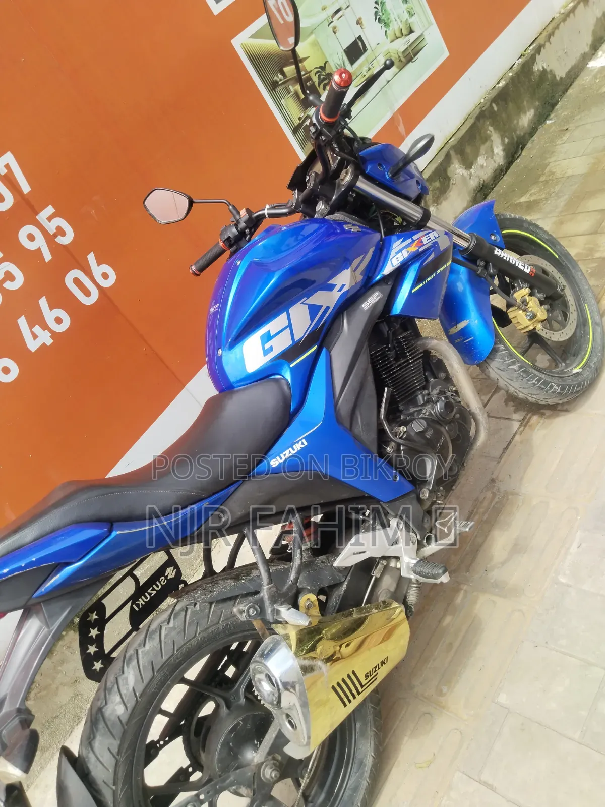 Suzuki Gixxer 2017 Blue