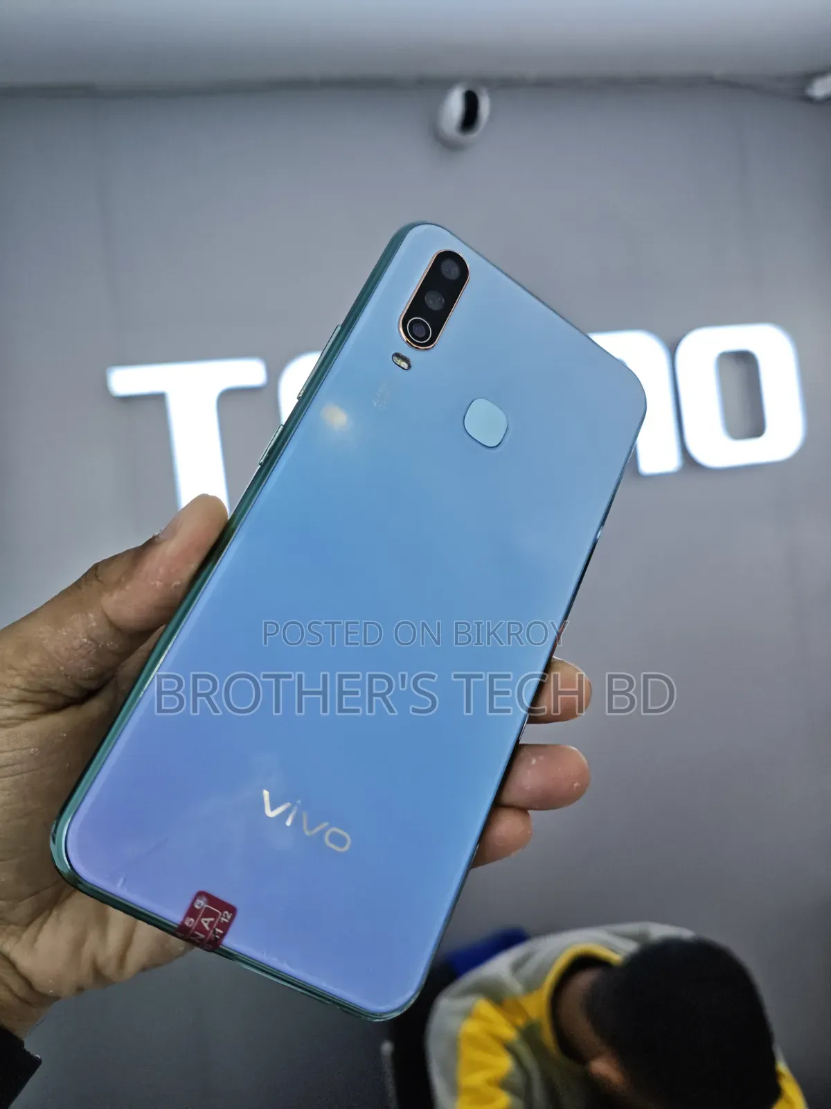 Vivo Y17 256 GB Blue