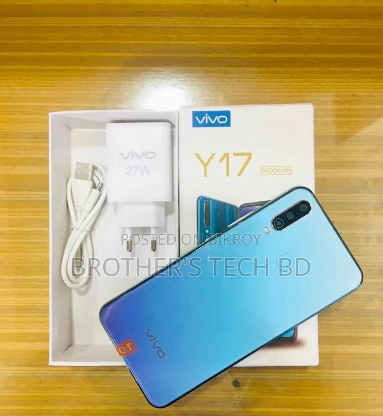 Vivo Y17 256 GB Blue