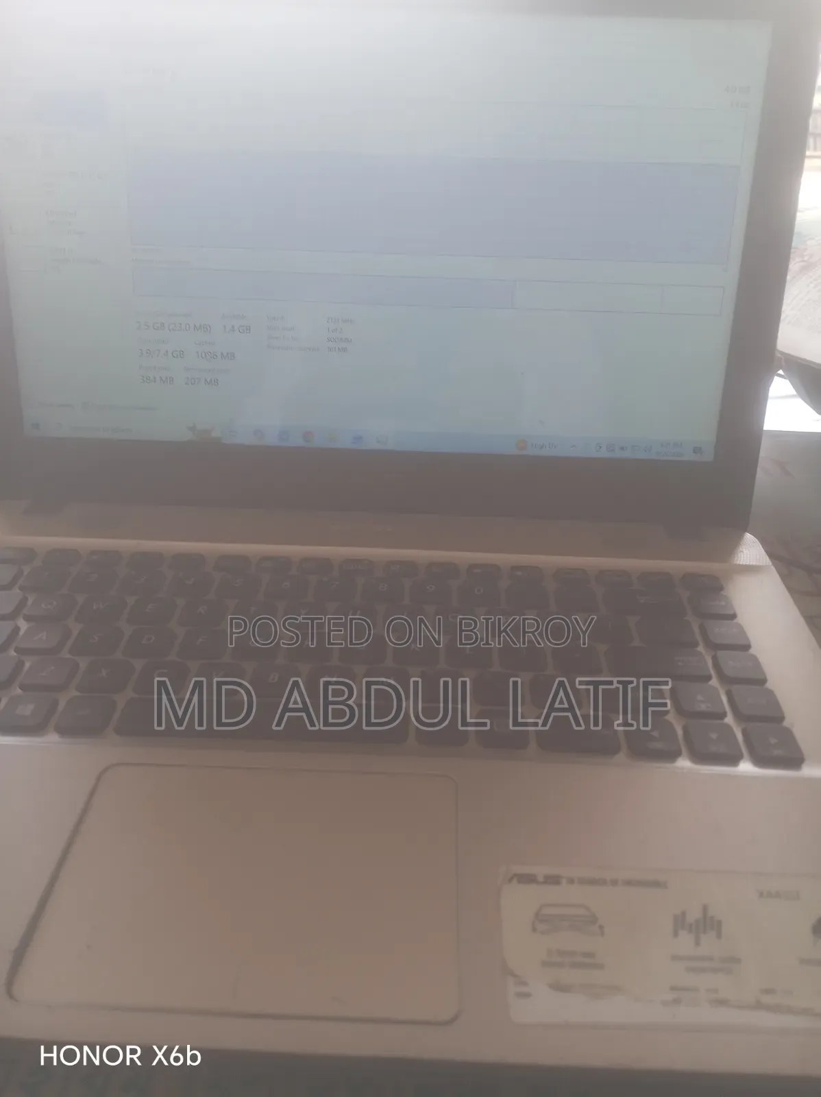 Laptop Asus X44C 4GB Intel Core i3 SSD 500GB