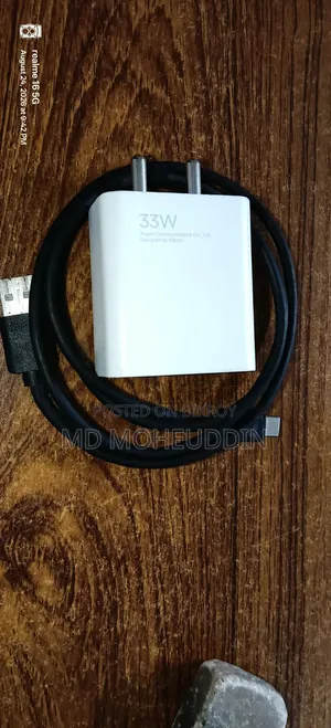 Xiaomi Original 33W Fast Charger বিক্রি হবে
