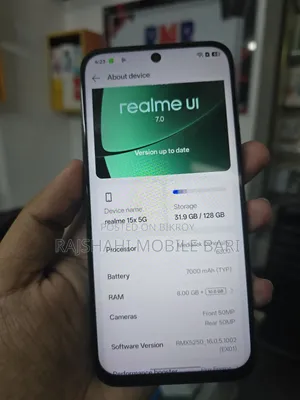 Realme 15x 128 GB Blue