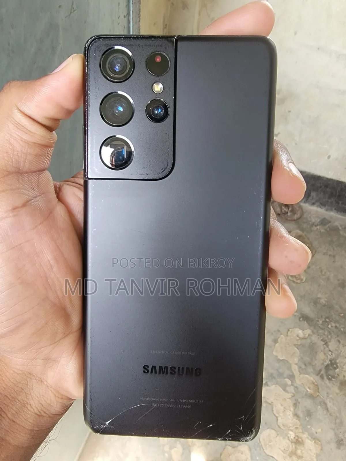 Samsung Galaxy S21 Ultra 5G 128 GB Black
