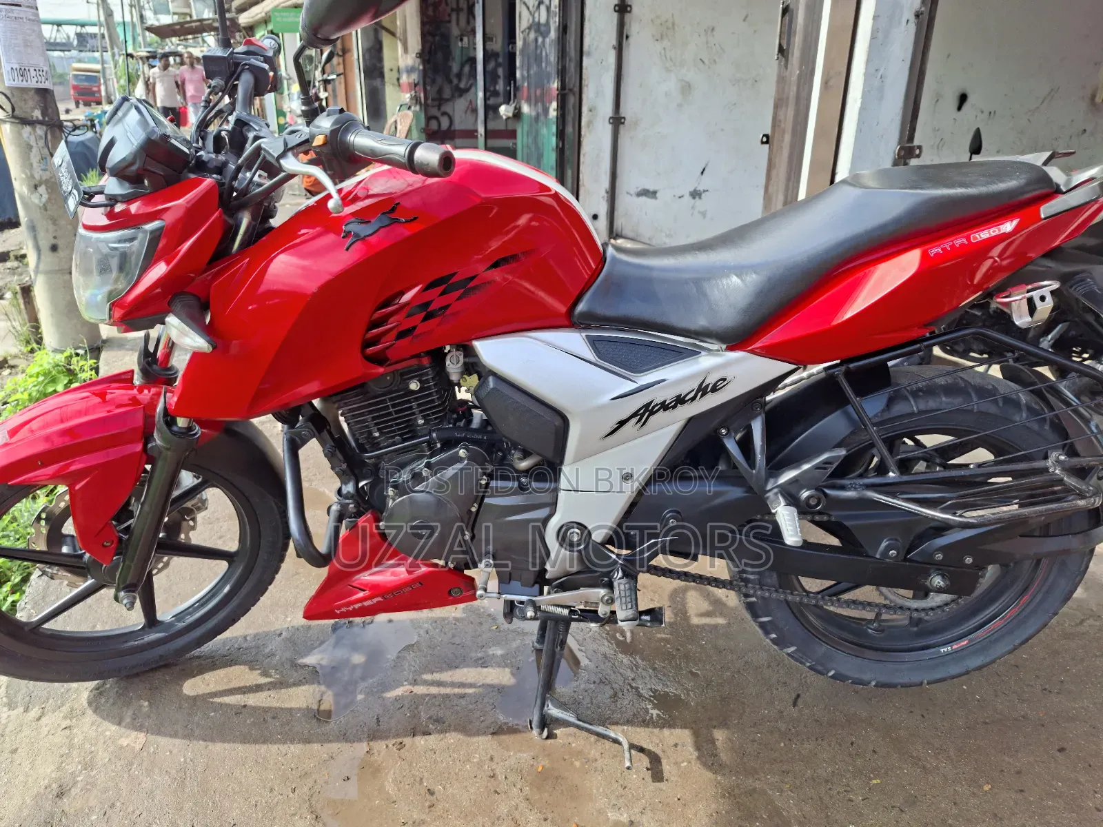 TVS Apache 160 4V 2019 Red