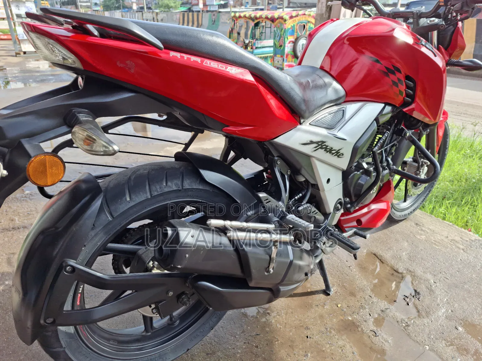 TVS Apache 160 4V 2019 Red