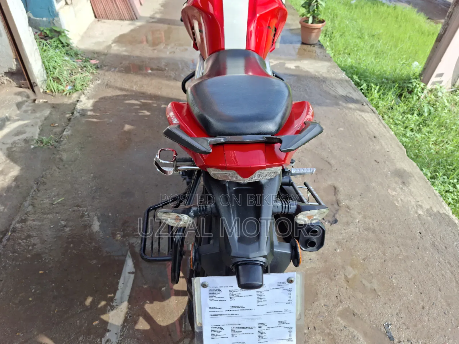 TVS Apache 160 4V 2019 Red