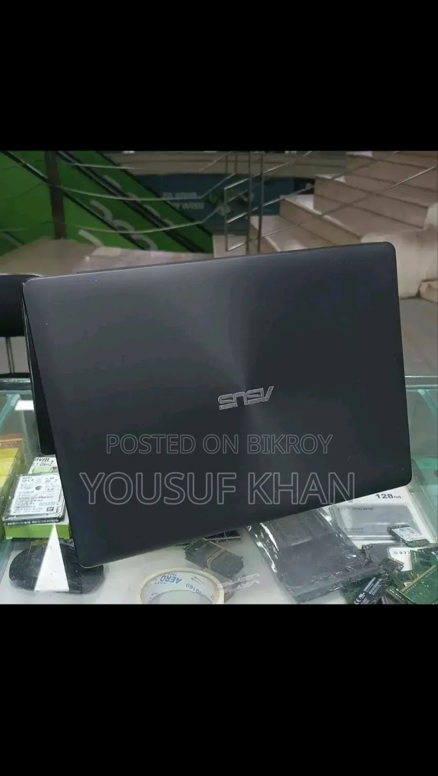 ল্যাপটপ আসুস X450CA 4GB ইন্টেল সেলেরন SSD 128GB