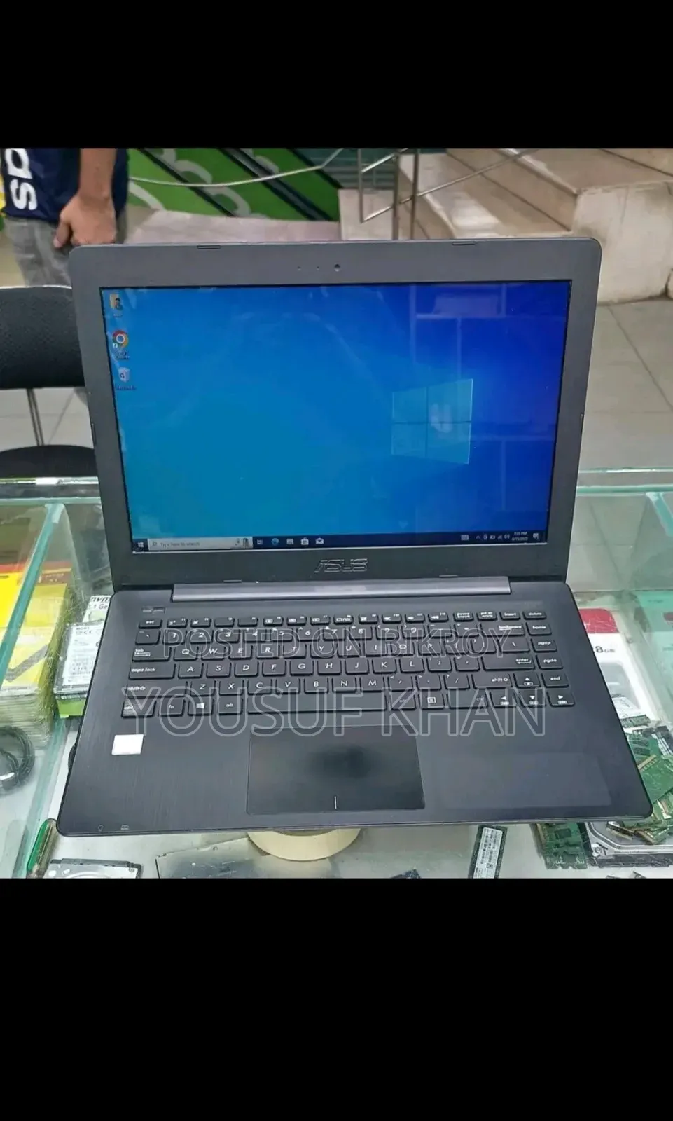 ল্যাপটপ আসুস X450CA 4GB ইন্টেল সেলেরন SSD 128GB
