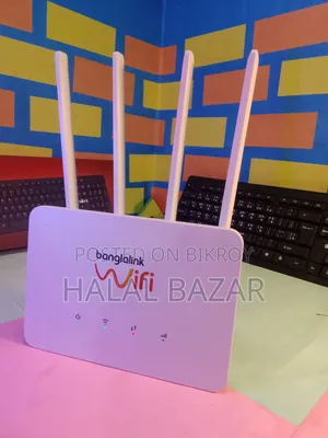 ৪ অ্যান্টেনার Banglalink WiFi Router | SIM সহ | ৩ ঘণ্টা Battery Backup