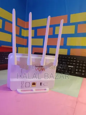 ৪ অ্যান্টেনার Banglalink WiFi Router | SIM সহ | ৩ ঘণ্টা Battery Backup