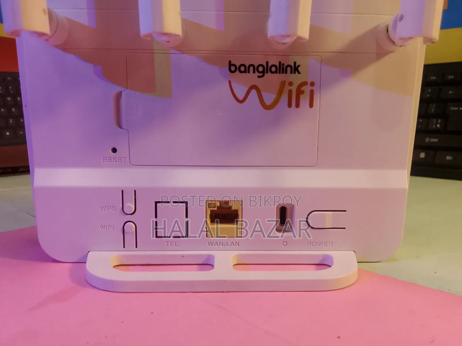 ৪ অ্যান্টেনার Banglalink WiFi Router | SIM সহ | ৩ ঘণ্টা Battery Backup