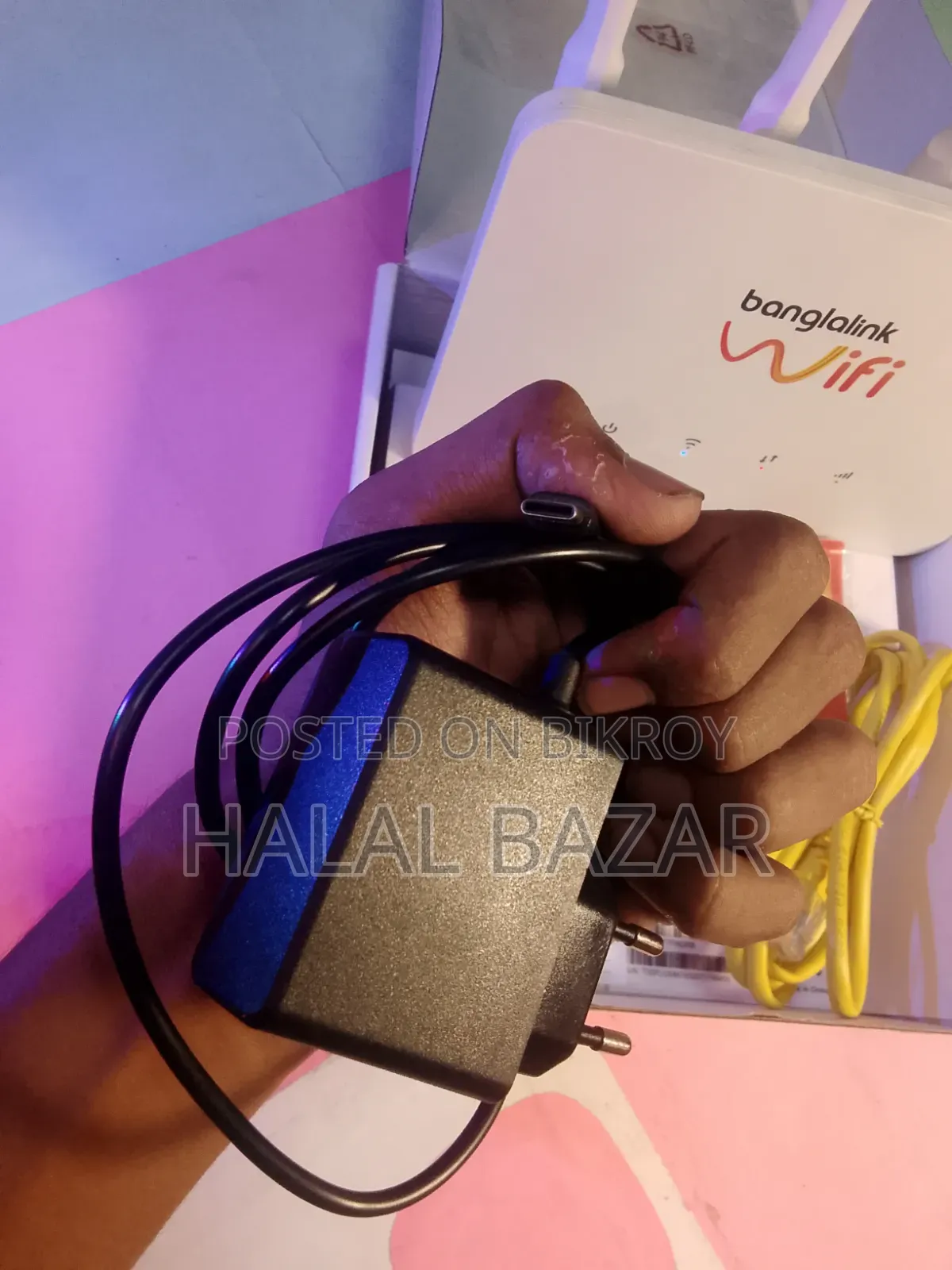 ৪ অ্যান্টেনার Banglalink WiFi Router | SIM সহ | ৩ ঘণ্টা Battery Backup