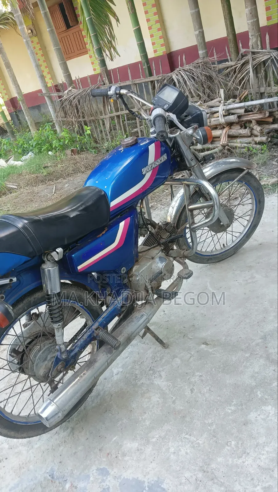 Motorcycle 2010 Blue