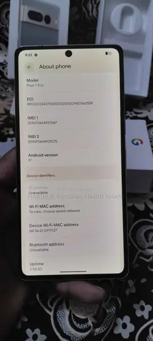Google Pixel 7 Pro 128 GB Gold