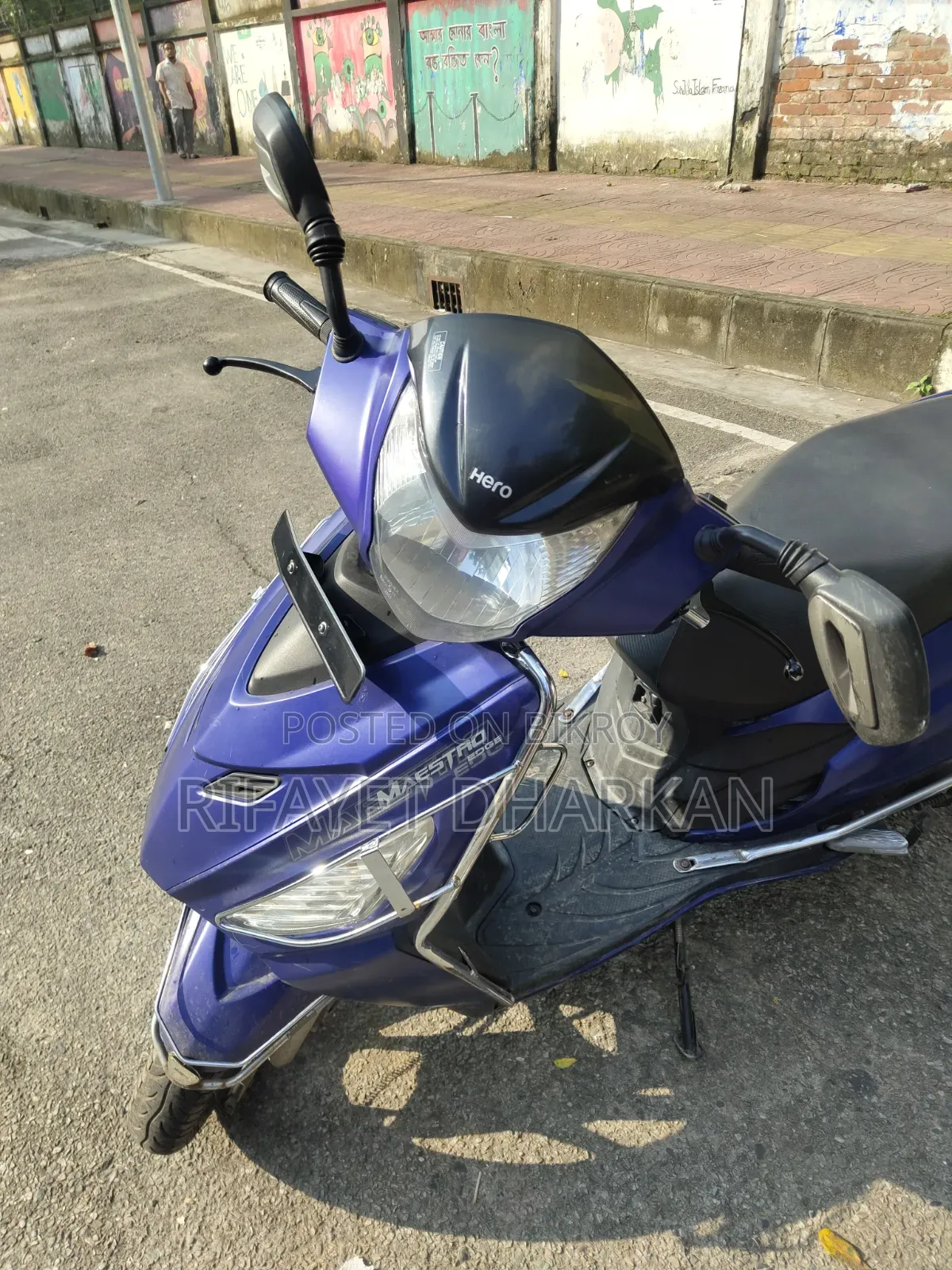 Hero Maestro Edge 2023 Blue