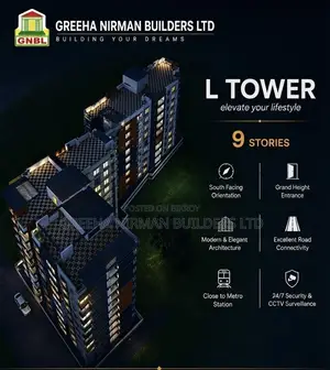 3bdrm Apartment in L Tower, Kazipara for sale