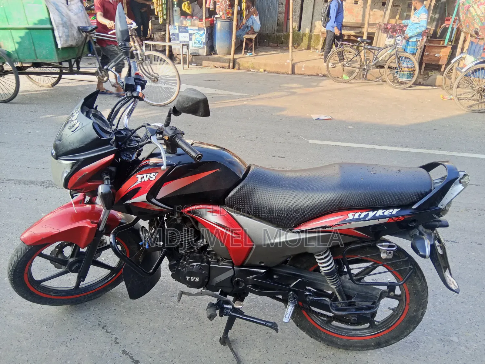 TVS Stryker 125 2019 Black