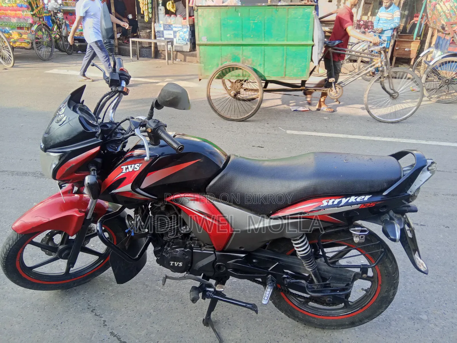 TVS Stryker 125 2019 Black