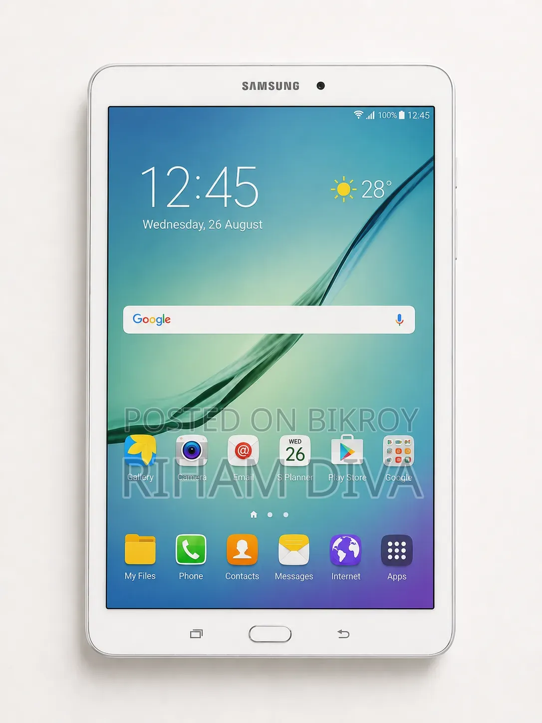 Samsung Galaxy Tab E 9.6 16 GB White