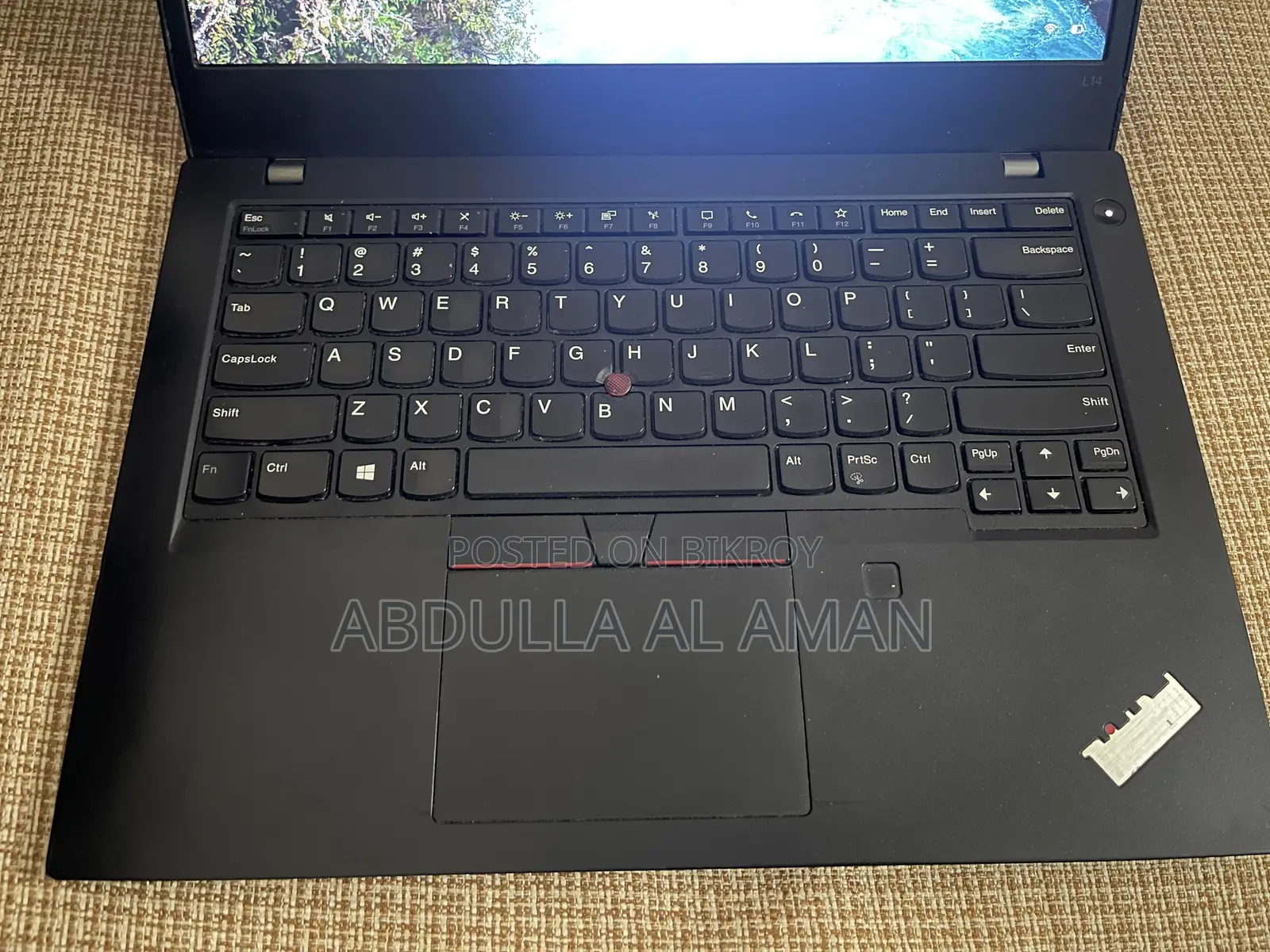 Laptop Lenovo ThinkPad L14 8GB Intel Core i3 SSD 256GB