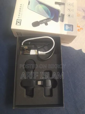 Smart Selfie Stick & K8 Wireless Microphone