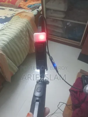 Smart Selfie Stick & K8 Wireless Microphone