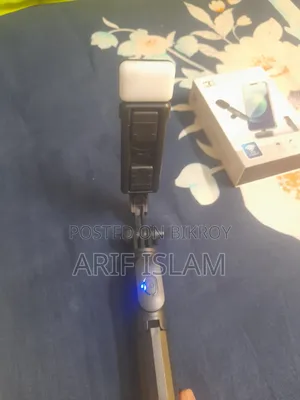 Smart Selfie Stick & K8 Wireless Microphone