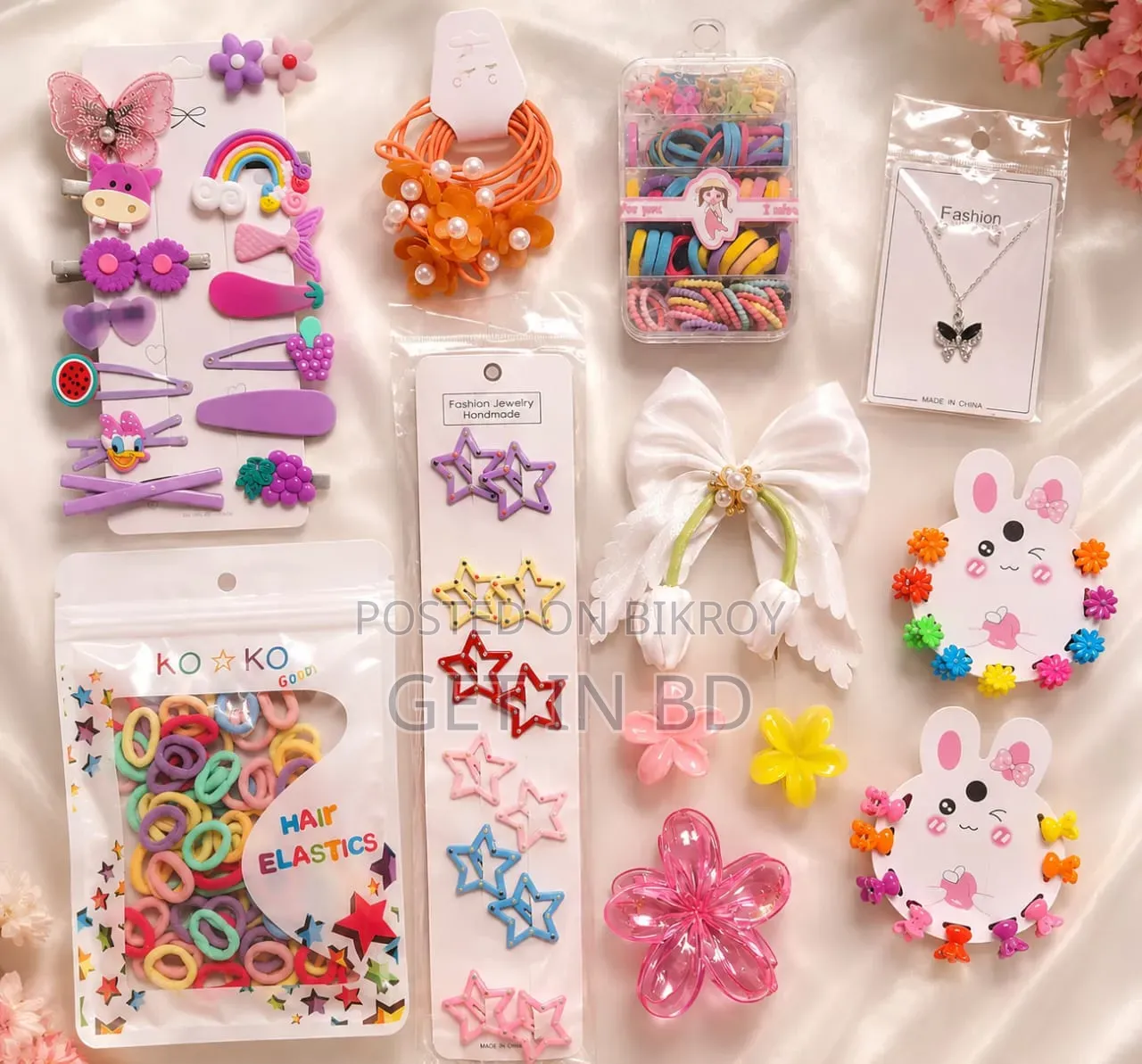 Cute Girls Hair Accessories Combo Set