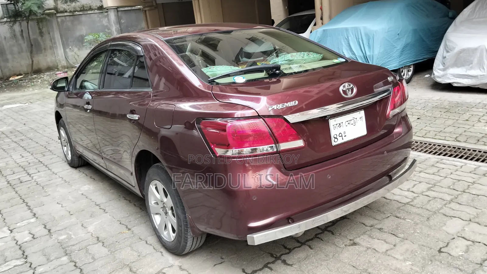 Toyota Premio 2018 Maroon