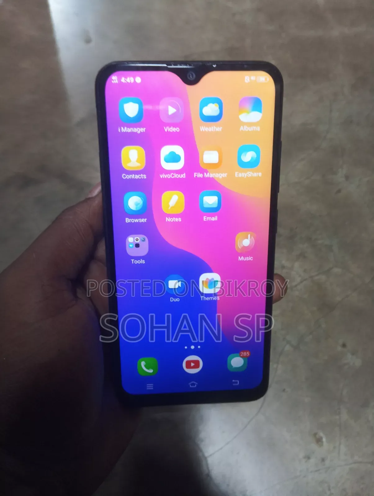 Vivo Y91c 32 GB Black
