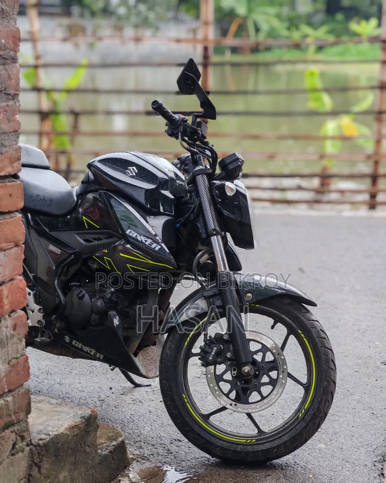 Suzuki Gixxer 2024 Black