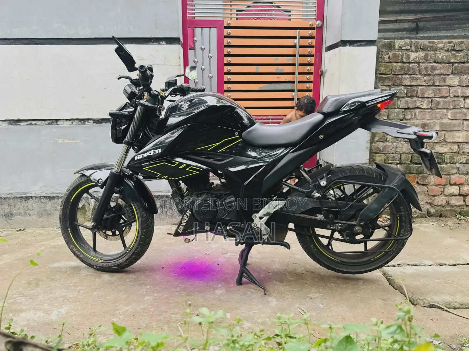 Suzuki Gixxer 2024 Black
