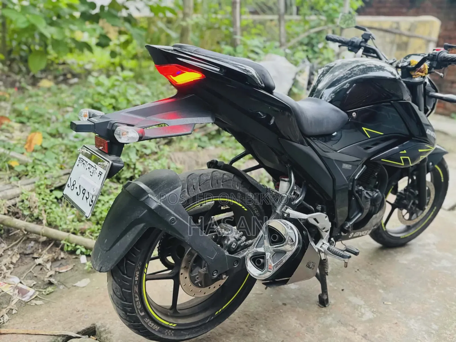 Suzuki Gixxer 2024 Black