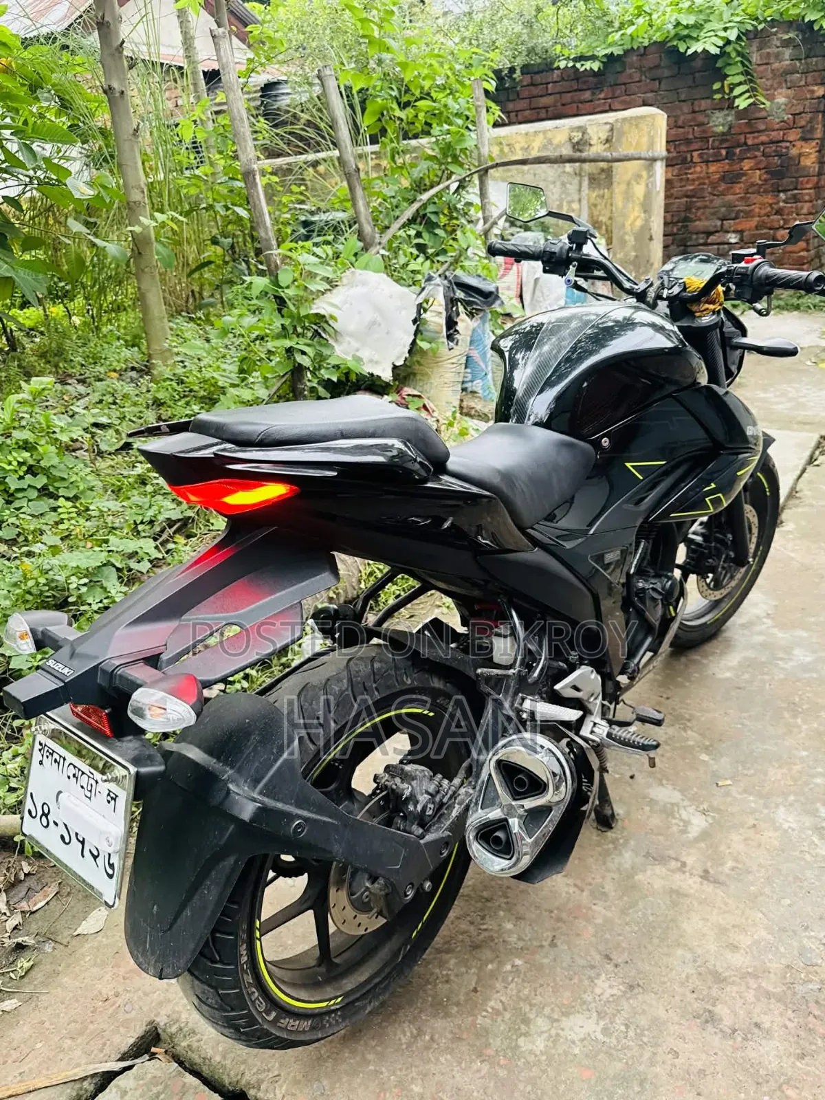 Suzuki Gixxer 2024 Black