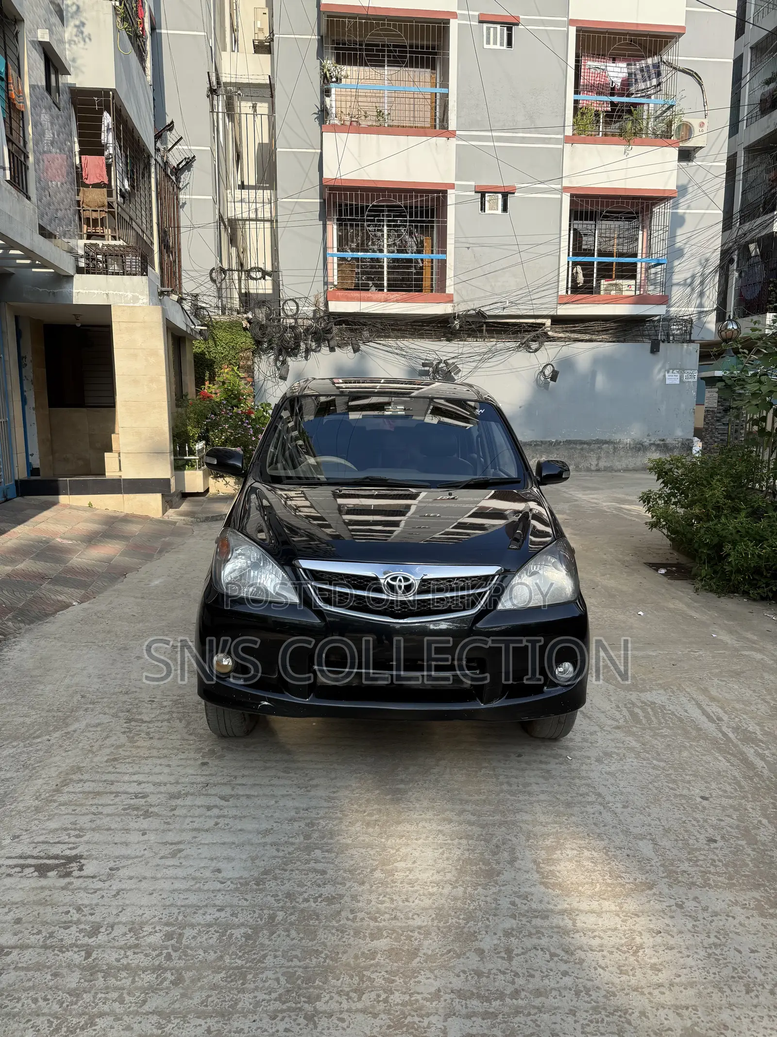 টয়োটা আভাঞ্জা ২০০৭ কালো